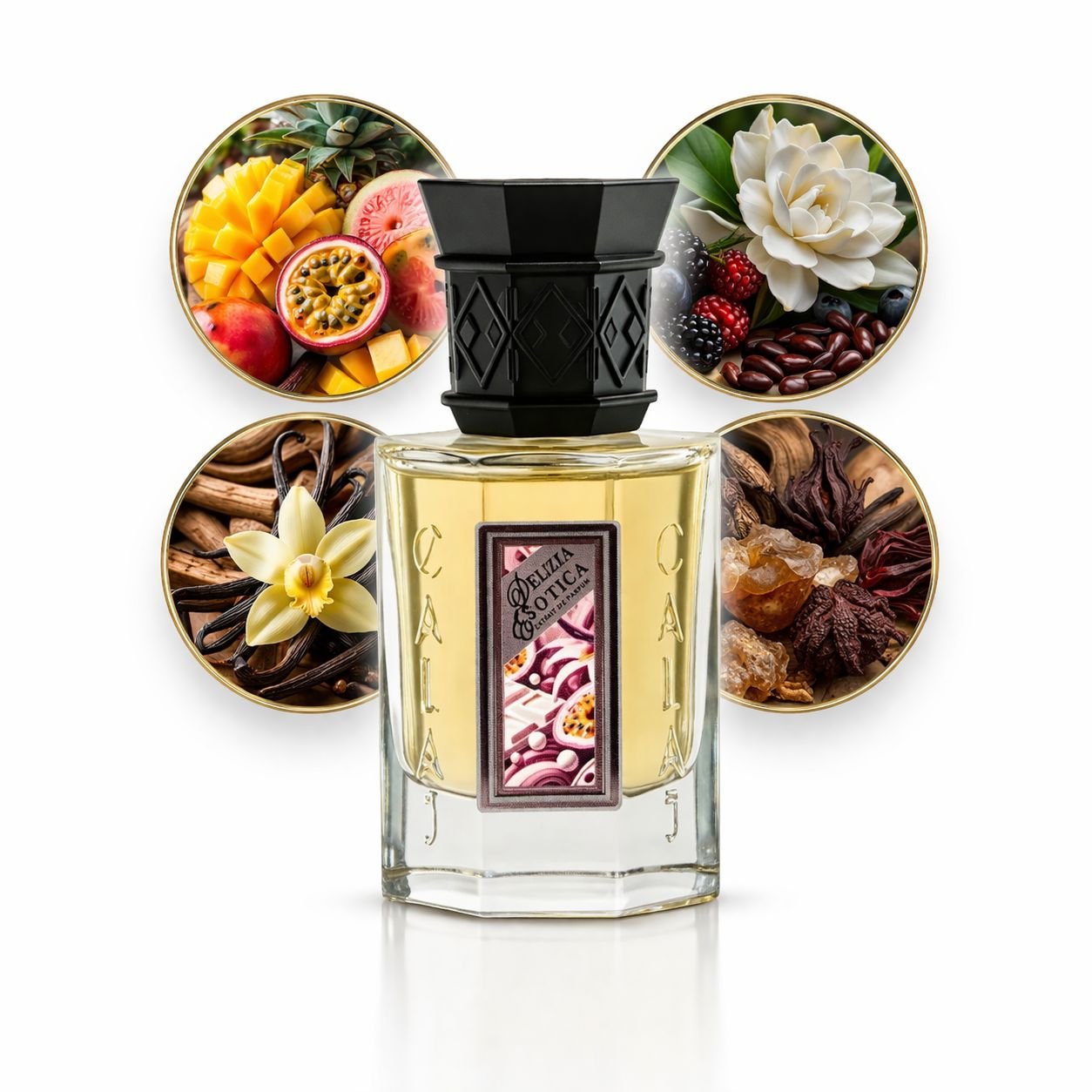 Flacon de Delizia esotica, Calaj — vue 2