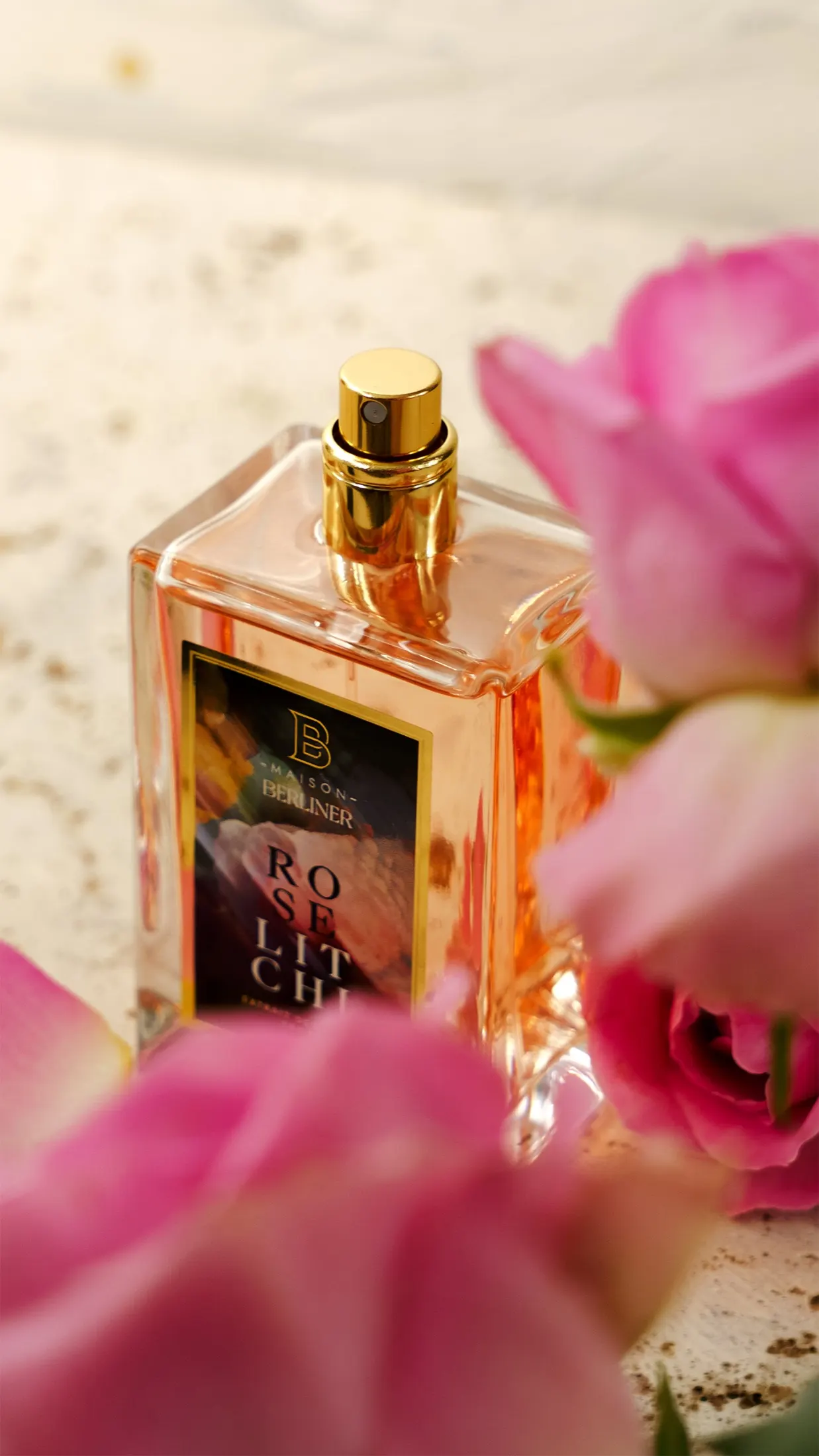 Flacon de Rose litchi, Maison Berliner — vue 3