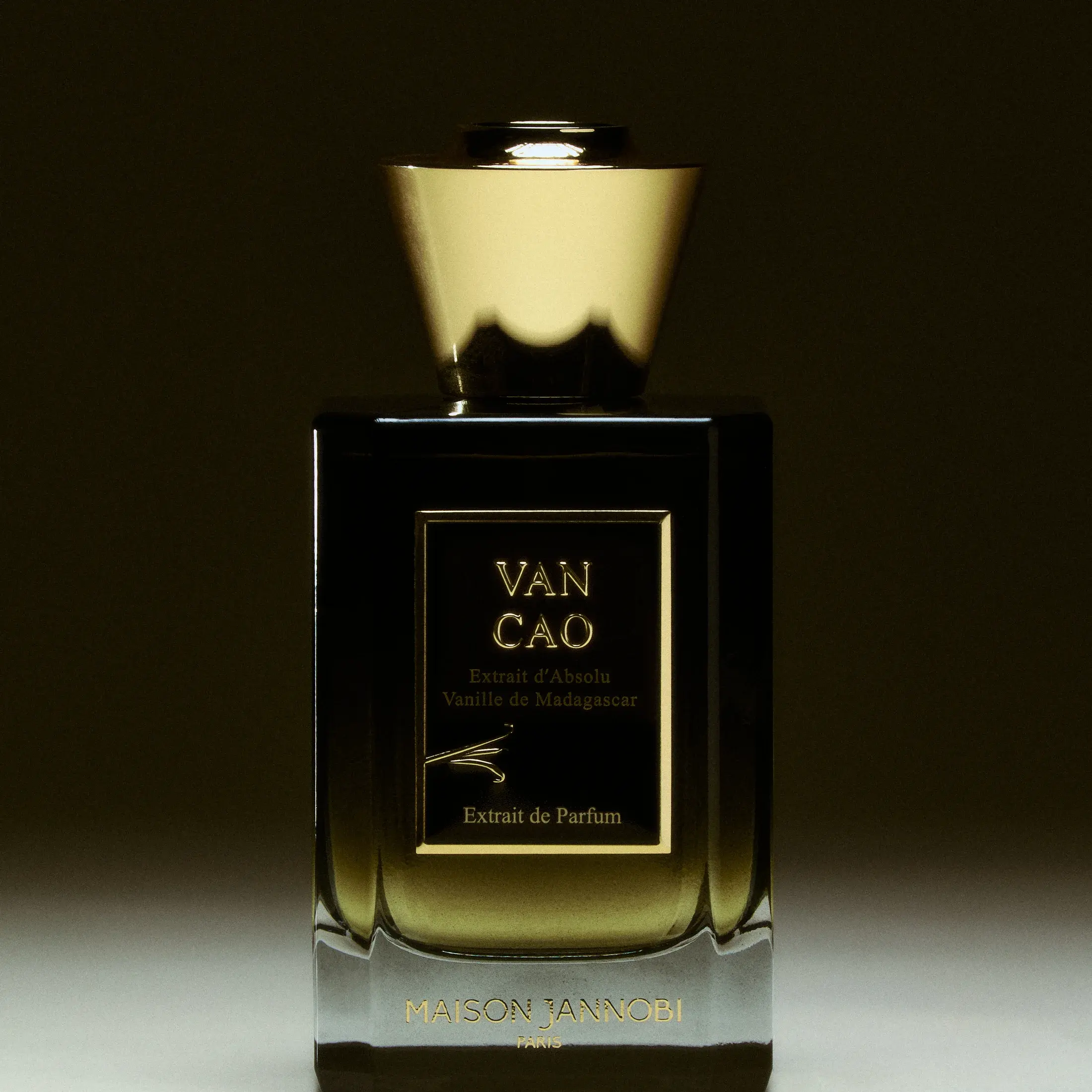 Van Cao, Maison Jannobi - flacon en clair-obscur