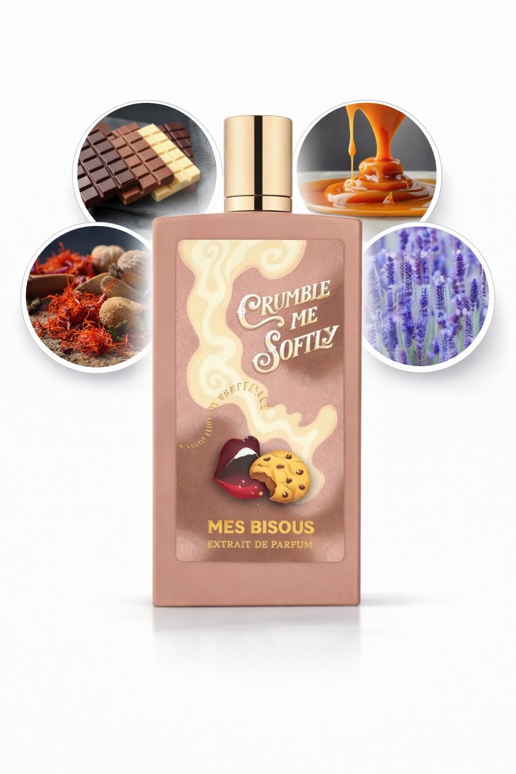 Flacon de Crumble me softly, Mes bisous — vue 2