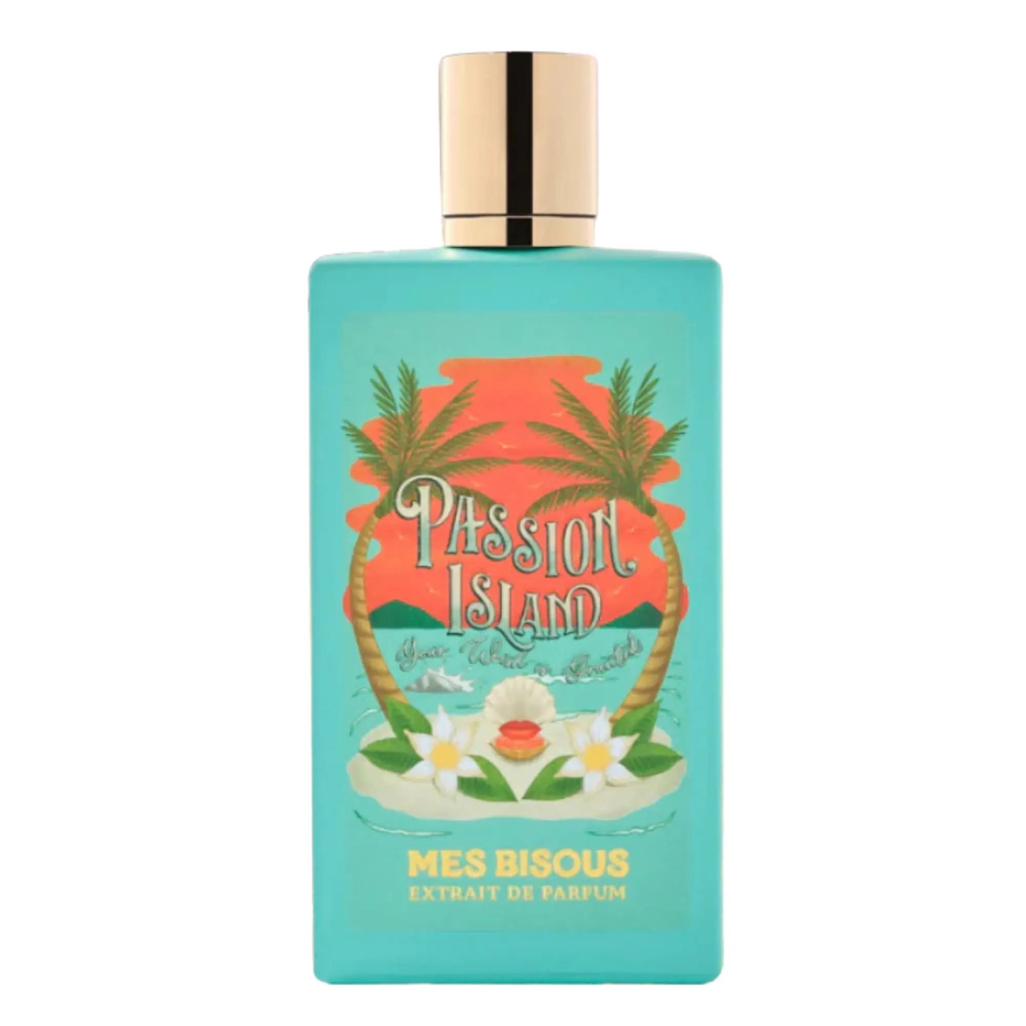 Flacon de Passion island, Mes bisous — vue 1
