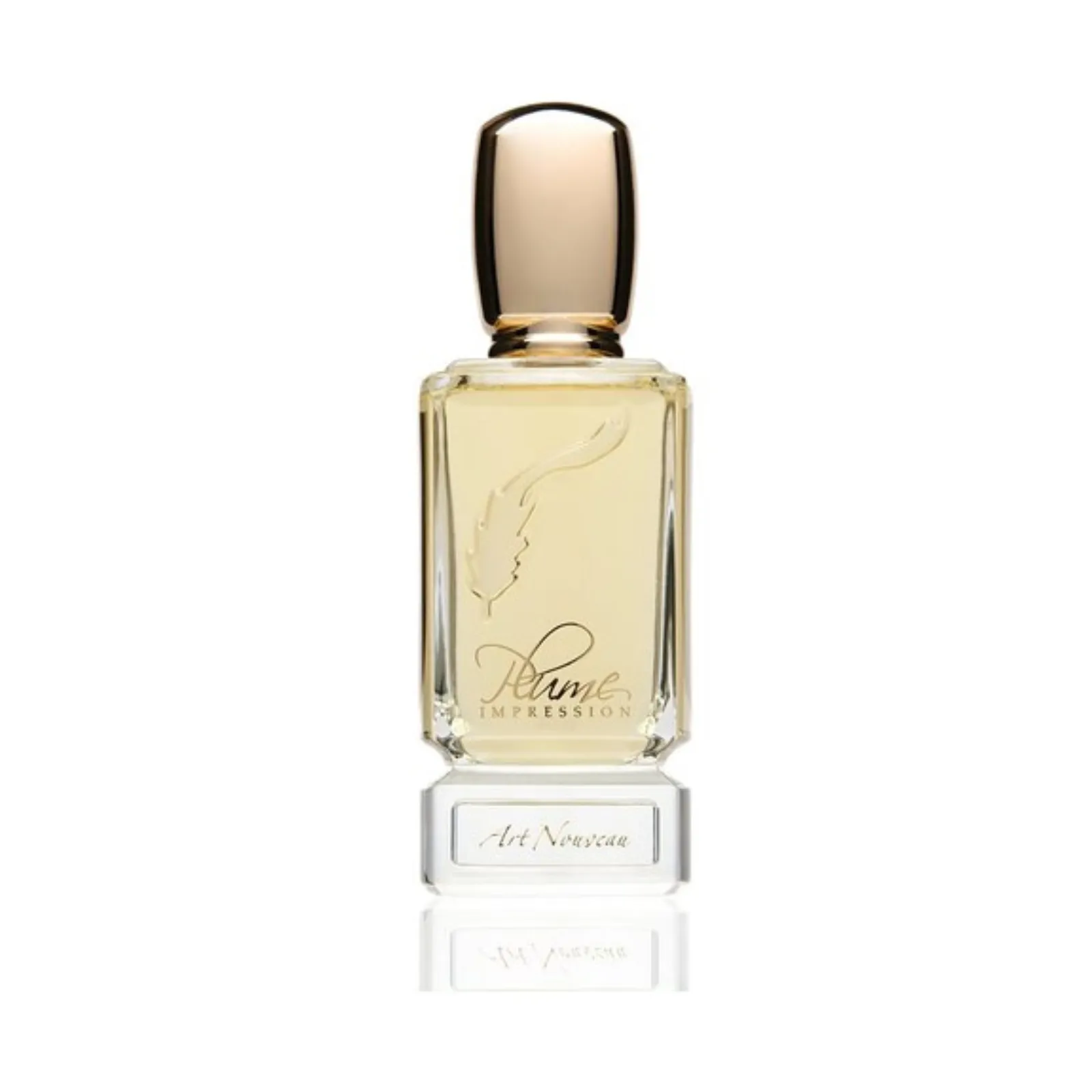 Flacon de Art nouveau, Plume impression — vue 1