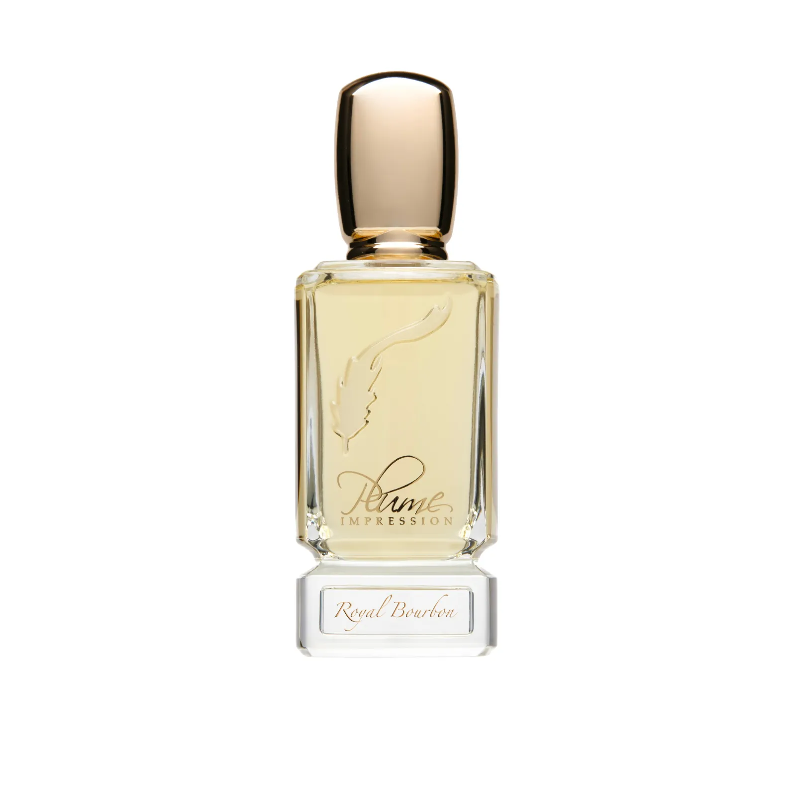 Flacon de Royal bourbon, Plume impression — vue 1