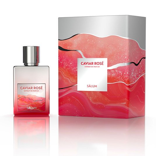 Flacon de Caviar rose, Salum — vue 1