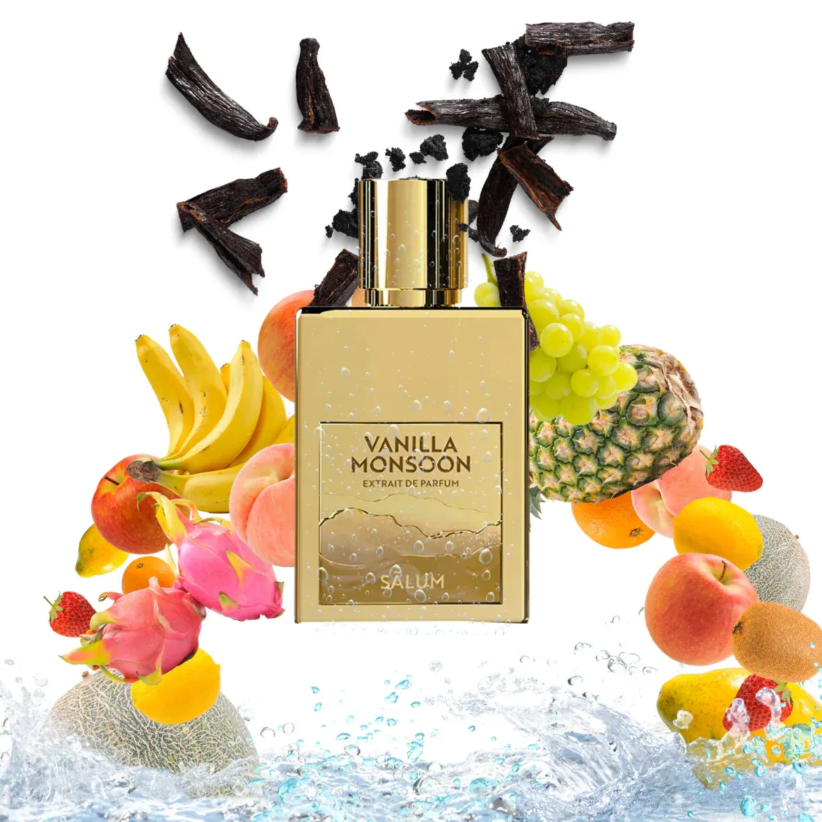 Flacon de Vanilla monsoon, Salum — vue 2
