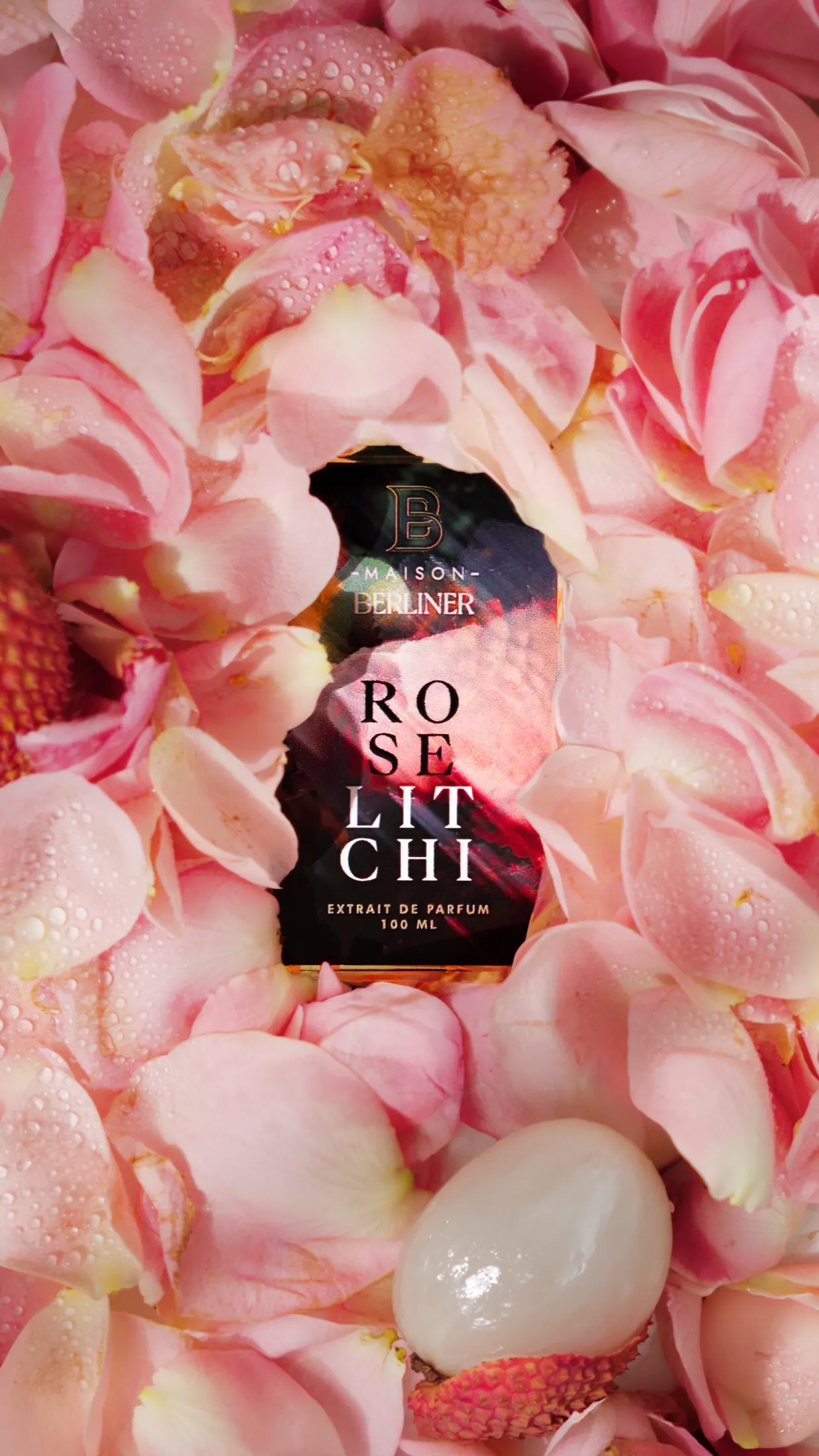 Flacon de Rose litchi, Maison Berliner