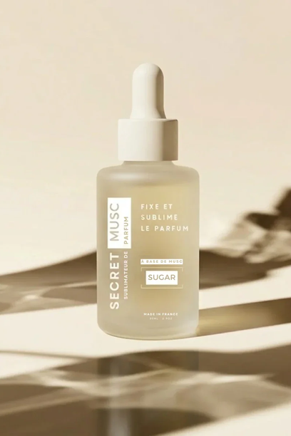 Flacon de Secret Musc, sublimateur de parfum au musc