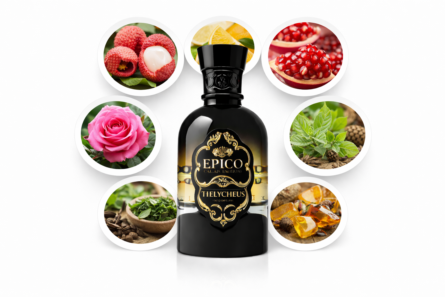 Parfum EPICO _ notes exquises autour